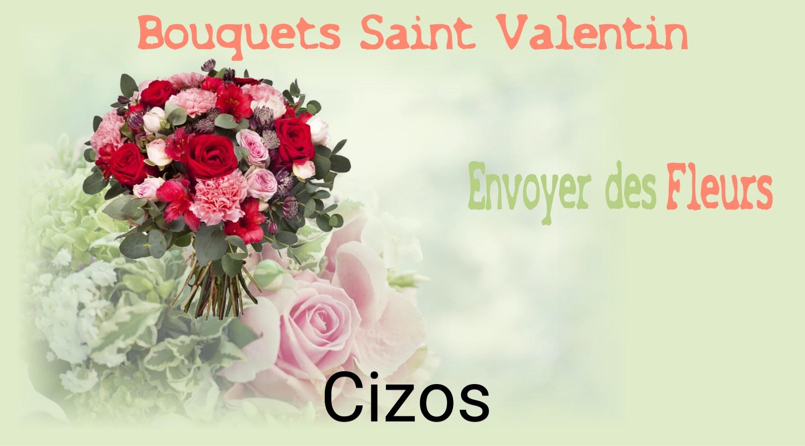 Roses de Saint-Valentin livrées à Cizos